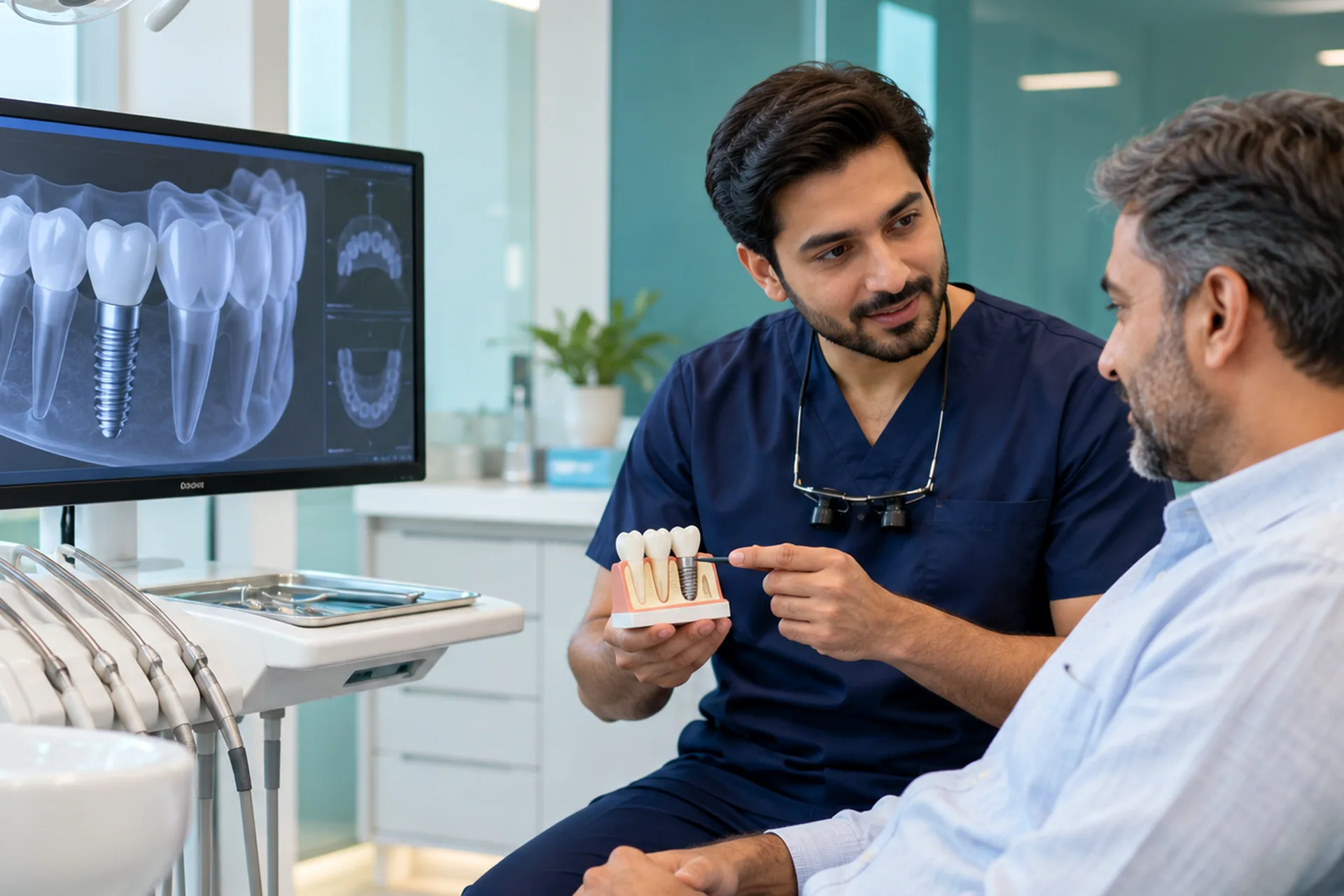 All-on-4 full-arch implant treatment in Karachi
