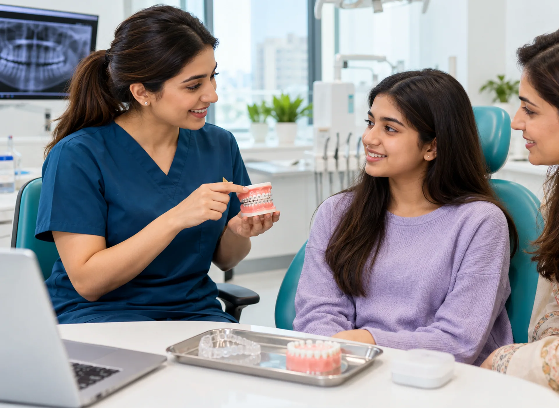 Orthodontic braces treatment in Karachi