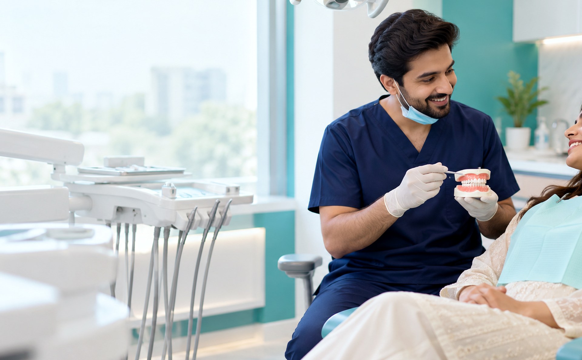 State-of-the-art dental checkup and consultation suite in Karachi