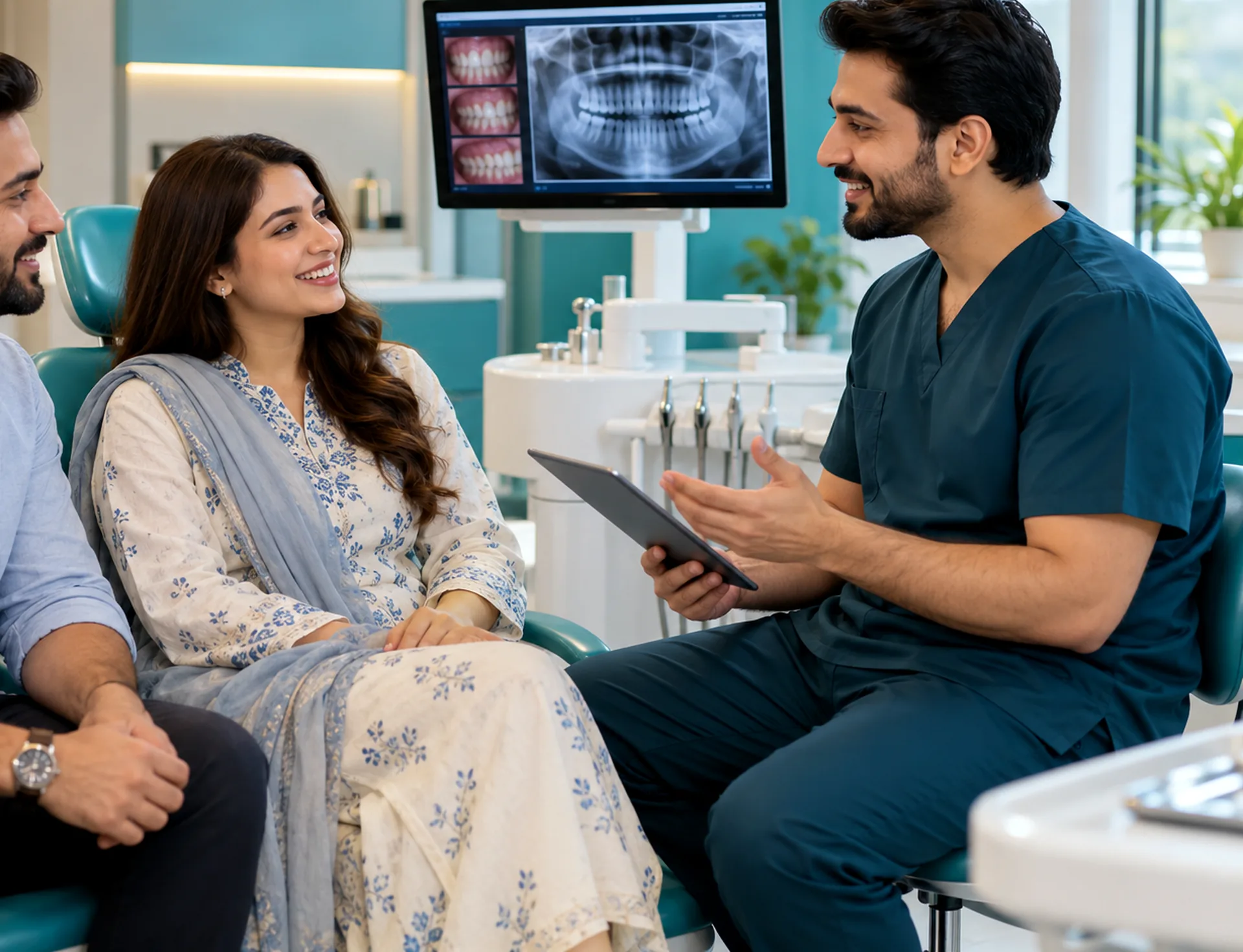 Full mouth rehabilitation treatment planning in Karachi