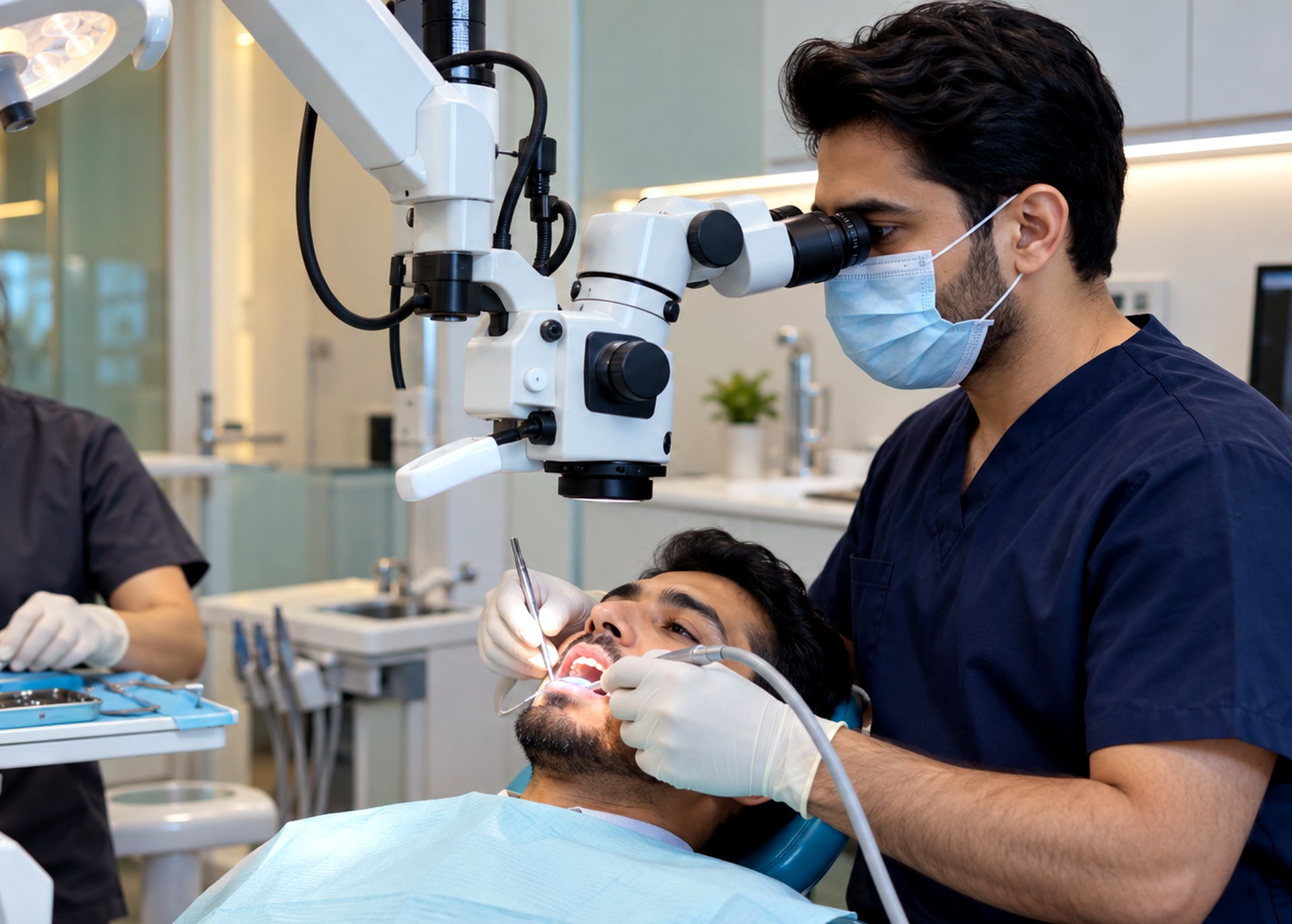 Advanced ultrasonic periodontal gum treatment in Karachi