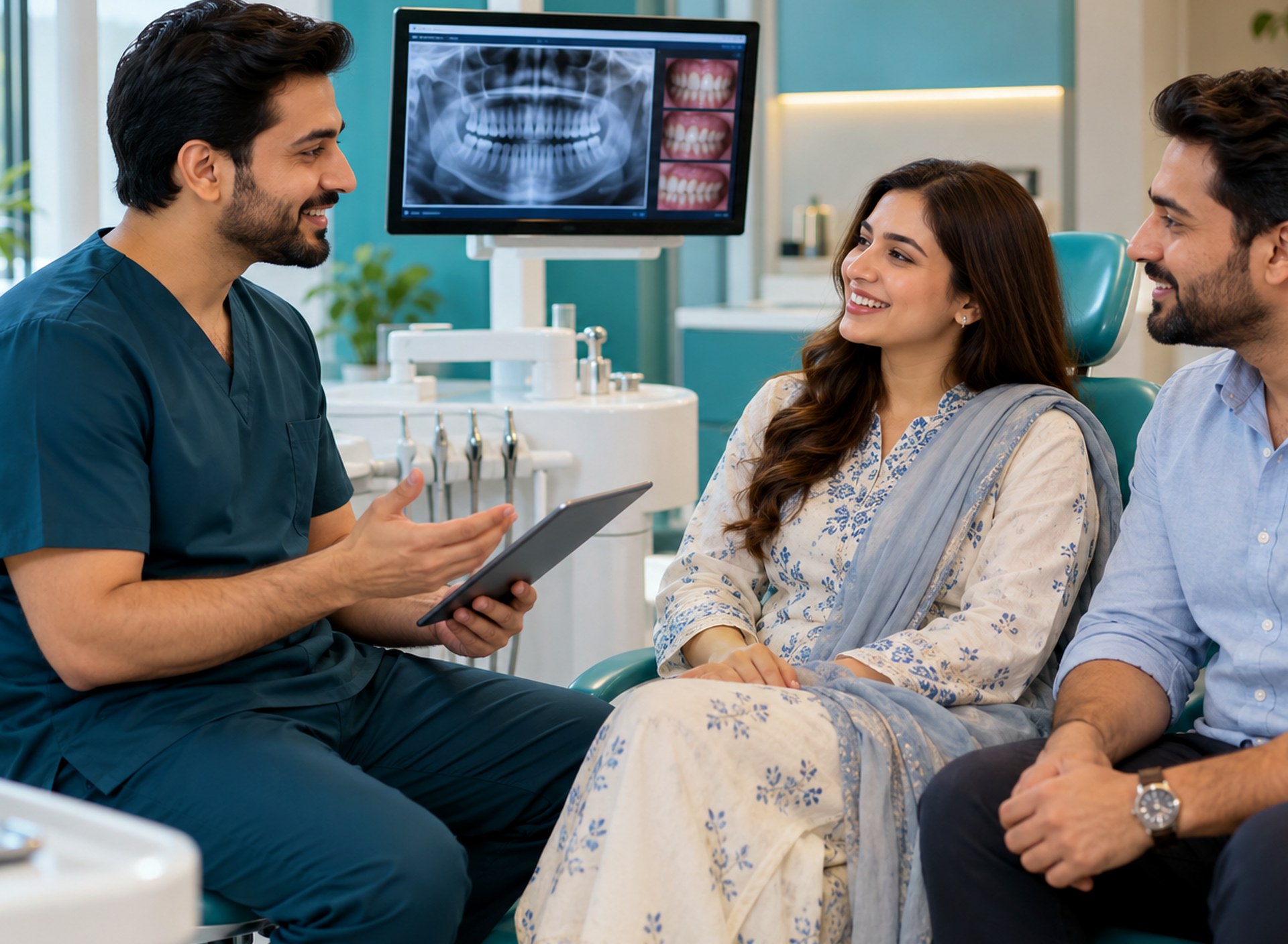 Warm and inviting pediatric dentistry clinic in Karachi