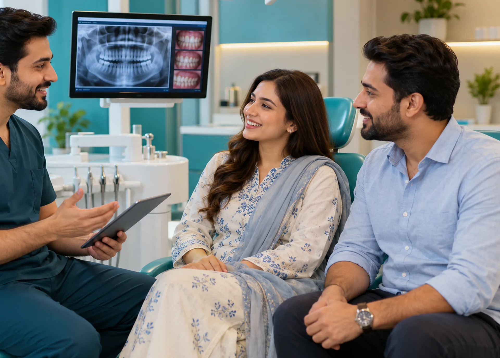 Smile makeover result at our Karachi clinic