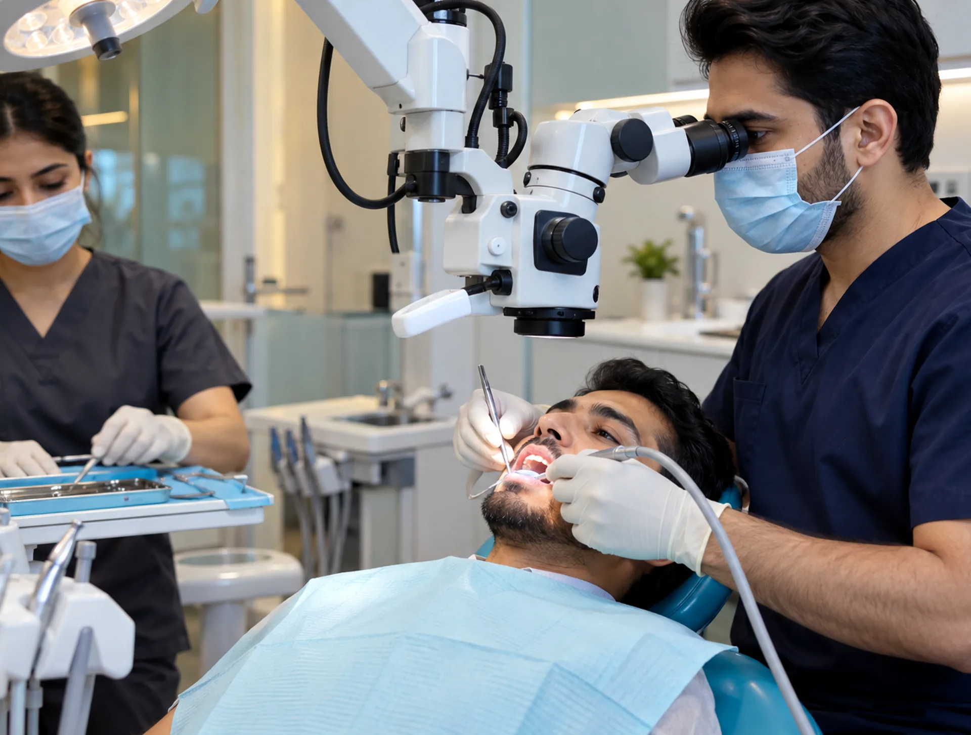 Tooth extraction at our Karachi clinic
