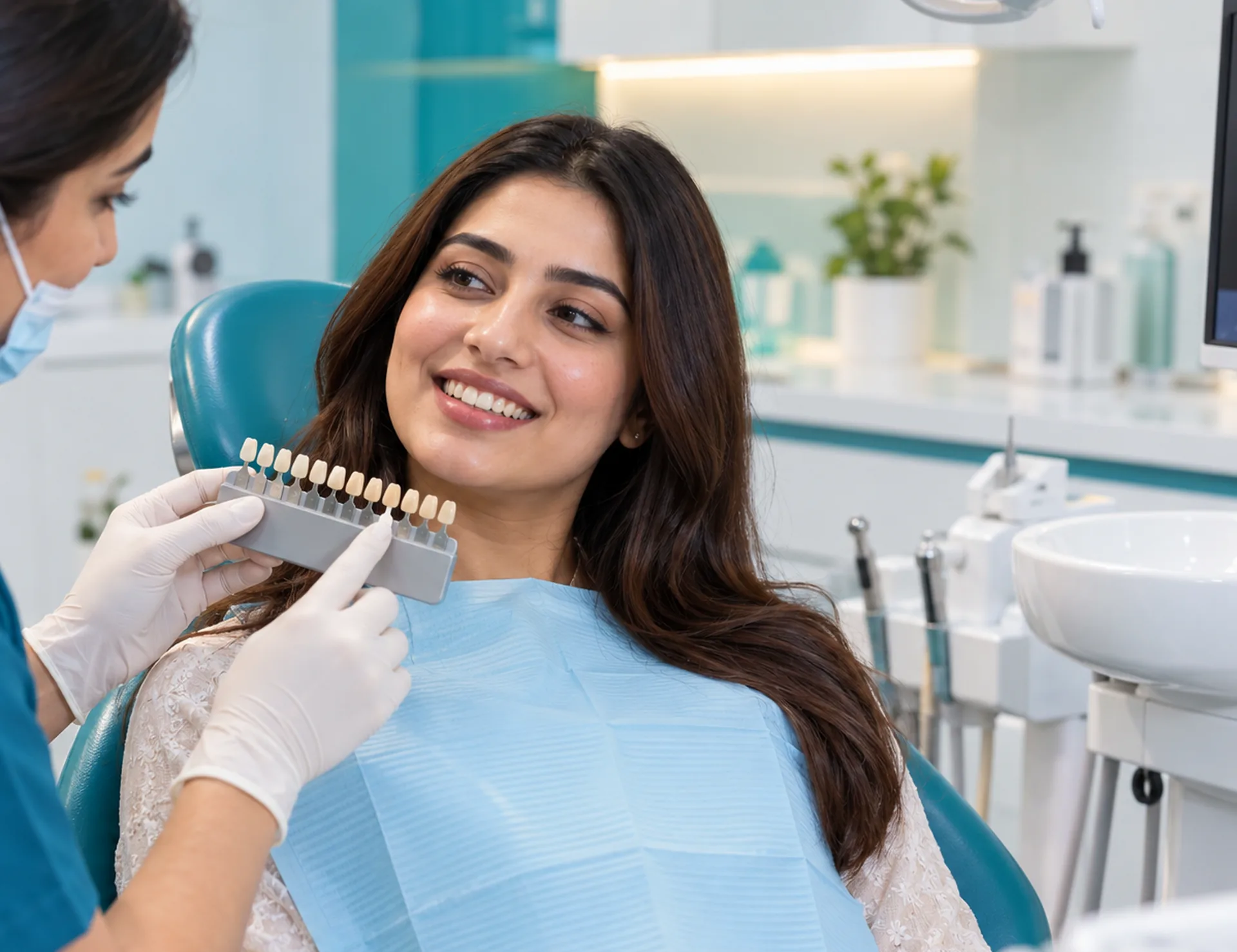 Porcelain veneers treatment in Karachi